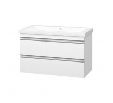 Ингрид - 90 Тумба подвесная с 2 ящ.эмаль / раковина