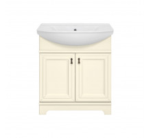 Лувр - 85 Тумба напольная, слоновая кость / раковина