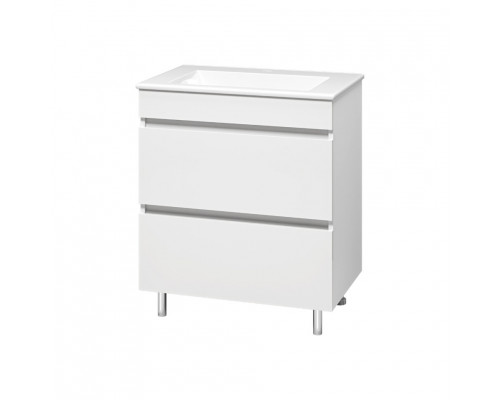 Купить Енисей - 70 тумба с 2 ящ. (пленка) / раковина в магазине сантехники Santeh-Crystal.ru