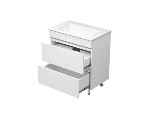 Купить Енисей - 70 тумба с 2 ящ. (пленка) / раковина в магазине сантехники Santeh-Crystal.ru