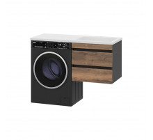 Коломбо - 60 Тумба под стиральную машину подвесная 2 ящ. / раковина правая