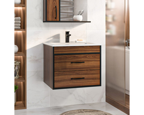 Купить Кедр - 60 Тумба подвесная с 2 ящ. / раковина в магазине сантехники Santeh-Crystal.ru