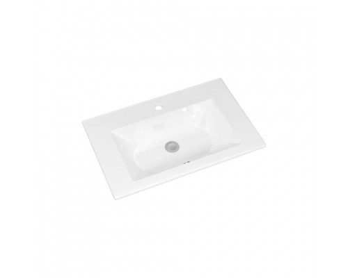 Купить Пайн - 70 Тумба прямая подвесная (Дуб Уайт Ревер) / раковина в магазине сантехники Santeh-Crystal.ru