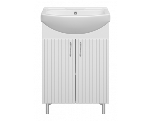 Изео - 60 Тумба напольная прямая, (ПВХ) / раковина