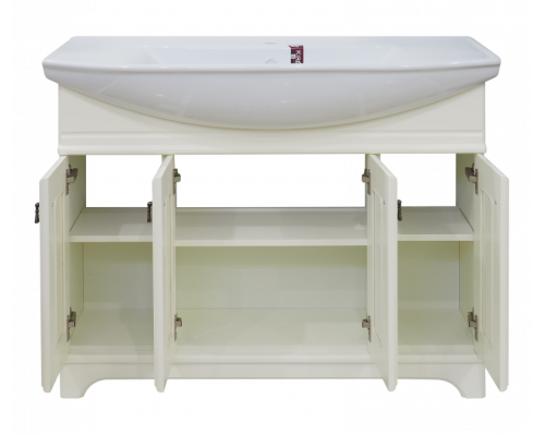 Купить Лувр -105 Тумба напольная, слоновая кость / раковина в магазине сантехники Santeh-Crystal.ru