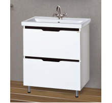 Лайм - 70 Тумба напольная  с 2 ящ. комбинированная / раковина