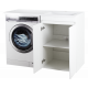 Купить Фостер - 55 Тумба напольная прямая под стиральную машину/ раковина правая в магазине сантехники Santeh-Crystal.ru