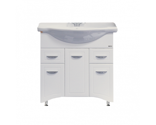 Купить Дрея - 86 Тумба 2 ящ. (корз)/ раковина (комп) в магазине сантехники Santeh-Crystal.ru