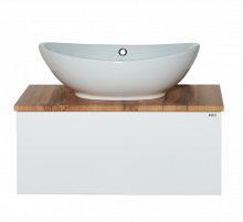 Ива - 70 Тумба подвесная комбинированная 1 ящ. / раковина