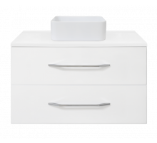 Челси - 80 тумба подвесная с 2 ящ. / столешница