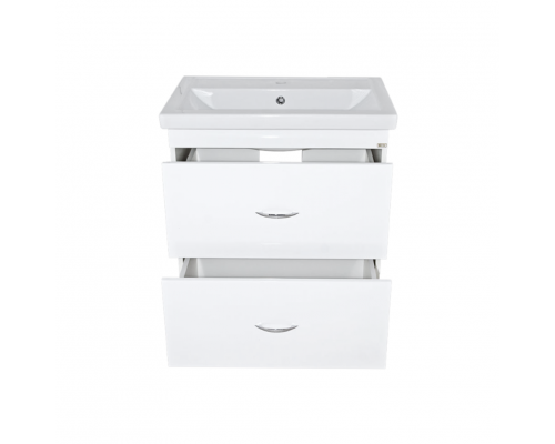 Заказать Фостер - 60 Тумба напольная с 2 ящ. белая / раковина в магазине сантехники Santeh-Crystal.ru