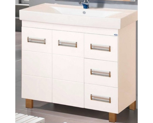 Заказать Селена -90 Тумба прямая с 3 ящ./ рак-на (компл.) в магазине сантехники Santeh-Crystal.ru