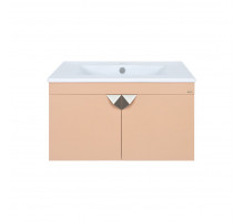 Сахара - 75 Тумба прямая подвесная песочная / раковина