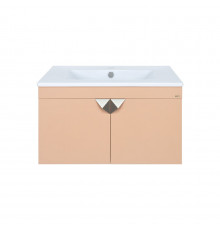 Сахара - 75 Тумба прямая подвесная песочная / раковина