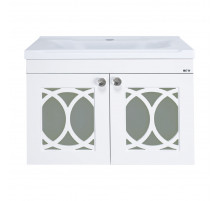 ТОНДО - 60 Тумба подвесная белая / раковина