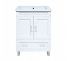 Дива - 65 Тумба белая с 1 ящ. / раковина