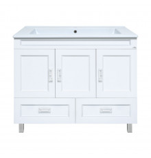 Дива -105 Тумба белая с 2 ящ. / раковина