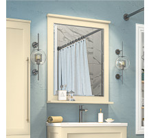 Марта - 80 Зеркало в раме бежев. (эмаль)