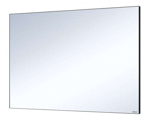 Приобрести MARS -120 Зеркало в черном матовом профиле в магазине сантехники Santeh-Crystal.ru