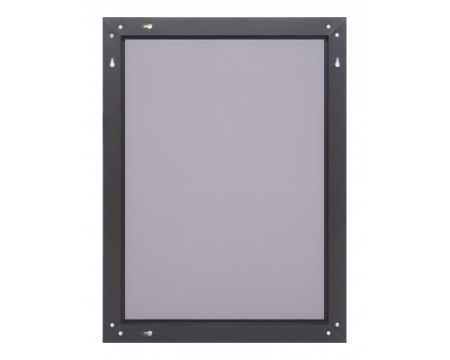 Приобрести MARS - 60 Зеркало в черном матовом профиле в магазине сантехники Santeh-Crystal.ru