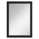 Заказать STEFFANY - Зеркало в раме черное в магазине сантехники Santeh-Crystal.ru
