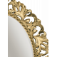 Приобрести Аврора O.1021.BA.ZA col 142 Зеркало (золото, овальное) в магазине сантехники Santeh-Crystal.ru