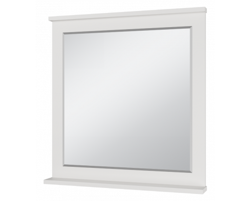 Приобрести Марта - 80 Зеркало в раме белая эмаль (глянец) в магазине сантехники Santeh-Crystal.ru