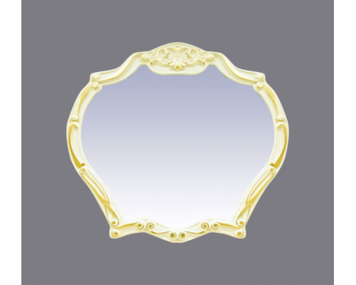 Приобрести Tiffany -100 Зеркало беж. сусальное золото в магазине сантехники Santeh-Crystal.ru