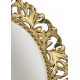 Приобрести Аврора O.1021.BA.ZA col 142 Зеркало (золото, овальное) в магазине сантехники Santeh-Crystal.ru