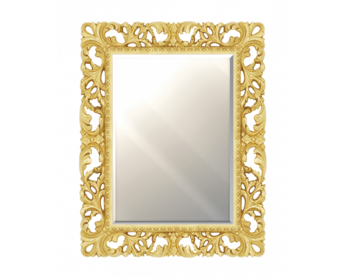 Купить Аврора R.1021.BA.ZF.col 142 Зеркало 750х970 (золото, прямоугольное) в магазине сантехники Santeh-Crystal.ru