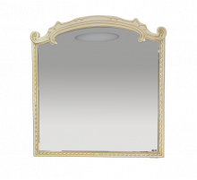 Элис -120 Зеркало беж.патина/стекло