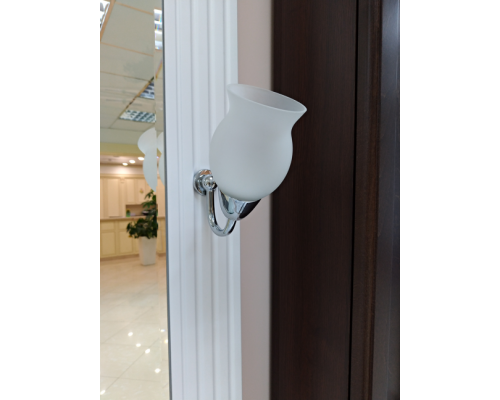 Купить Эльбрус - 90 Зеркало белая эмаль в магазине сантехники Santeh-Crystal.ru