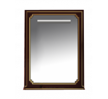 Praga - 75 Зеркало бордо  патина