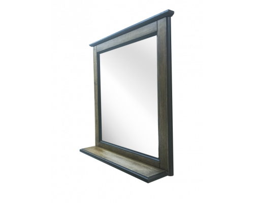 Купить Винтаж - 80 Зеркало в раме дуб в магазине сантехники Santeh-Crystal.ru