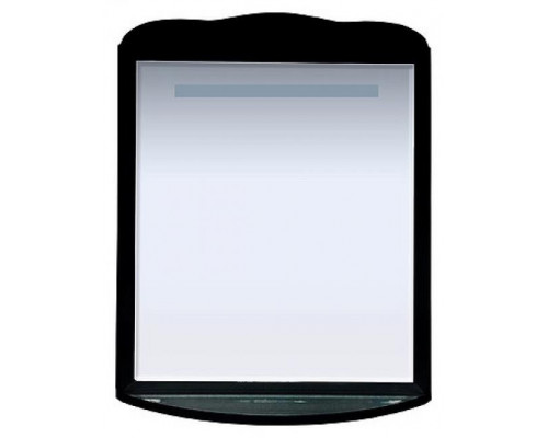 Приобрести Дайна - 85 Зеркало свет чёрное в магазине сантехники Santeh-Crystal.ru