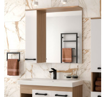 Крафт - 80 Зеркало с 1 шкаф. левый