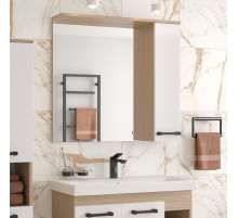 Крафт - 80 Зеркало с 1 шкаф. правый