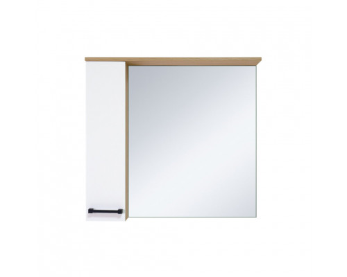 Купить Крафт - 80 Зеркало с 1 шкаф. левый в магазине сантехники Santeh-Crystal.ru