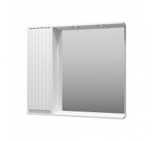 BALATON - 90 Зеркало-шкаф левый, белый