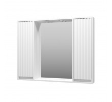 BALATON -100 Зеркало-шкаф, белый