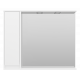 Заказать Алиса - 90 Зеркало белое с 1 шкафчиком левое в магазине сантехники Santeh-Crystal.ru