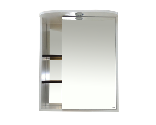 Заказать Венера - 55 Зеркало-шкаф прав. со светом комбинированное в магазине сантехники Santeh-Crystal.ru