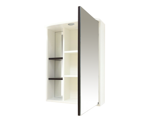 Заказать Венера - 55 Зеркало-шкаф прав. со светом комбинированное в магазине сантехники Santeh-Crystal.ru