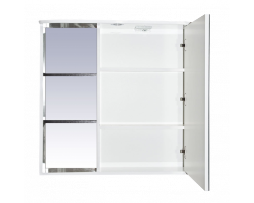 Купить Венера - 80 Зеркало-шкаф прав. со светом комбинированное в магазине сантехники Santeh-Crystal.ru