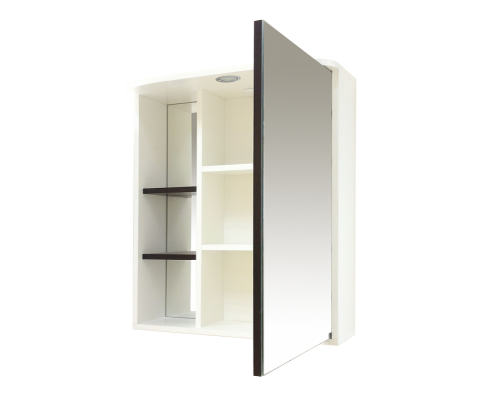 Купить Венера - 80 Зеркало-шкаф прав. со светом комбинированное в магазине сантехники Santeh-Crystal.ru