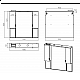 Купить Дива -105 Зеркало-шкаф со светом в магазине сантехники Santeh-Crystal.ru