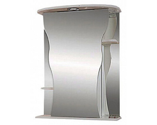 Приобрести Каприз - 55 Зеркало - шкаф прав. (свет) в магазине сантехники Santeh-Crystal.ru