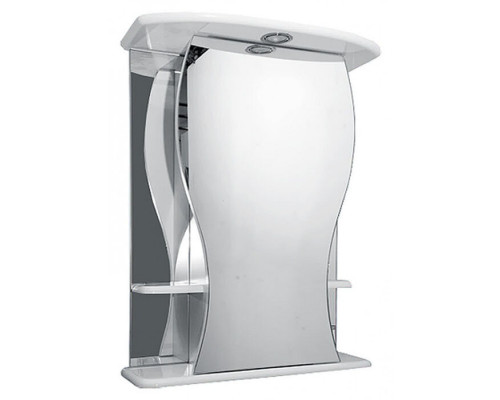 Заказать Карина - 55 Зеркало - шкаф лев. (свет) в магазине сантехники Santeh-Crystal.ru