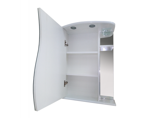 Заказать Лиана - 60 Зеркало - шкаф лев. (свет) в магазине сантехники Santeh-Crystal.ru