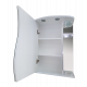 Заказать Лиана - 60 Зеркало - шкаф лев. (свет) в магазине сантехники Santeh-Crystal.ru